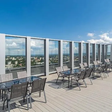 Daire Hanza Tower With Bathtub 15th To 26th Floor & Pool Jacusi